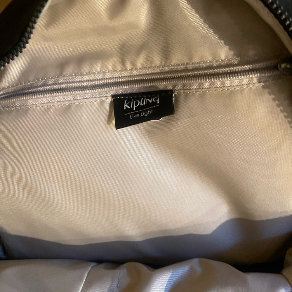 Kipling Mini Black Book Bag - image 4